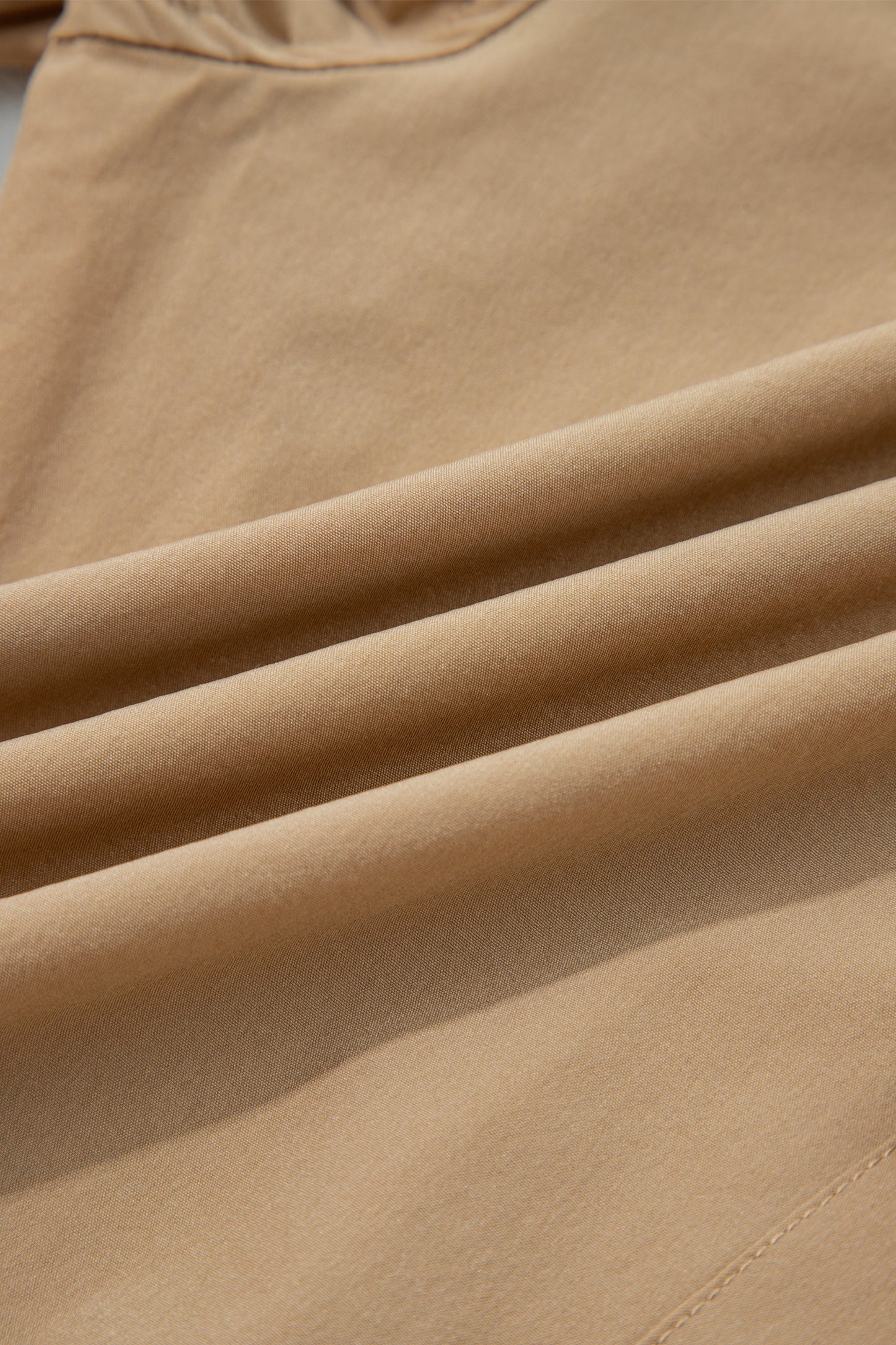 Black Elastic High Waist Pocketed Cargo Jogger Pants